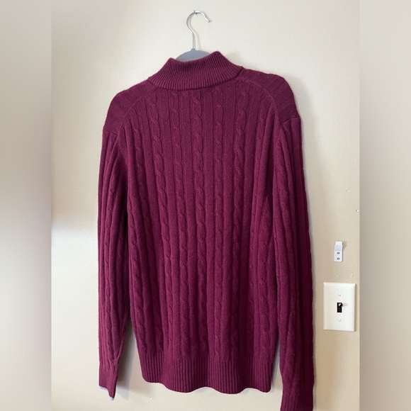 Daniel Cremieux 100% Cashmere Cable knit Sweater New - Picture 6 of 11